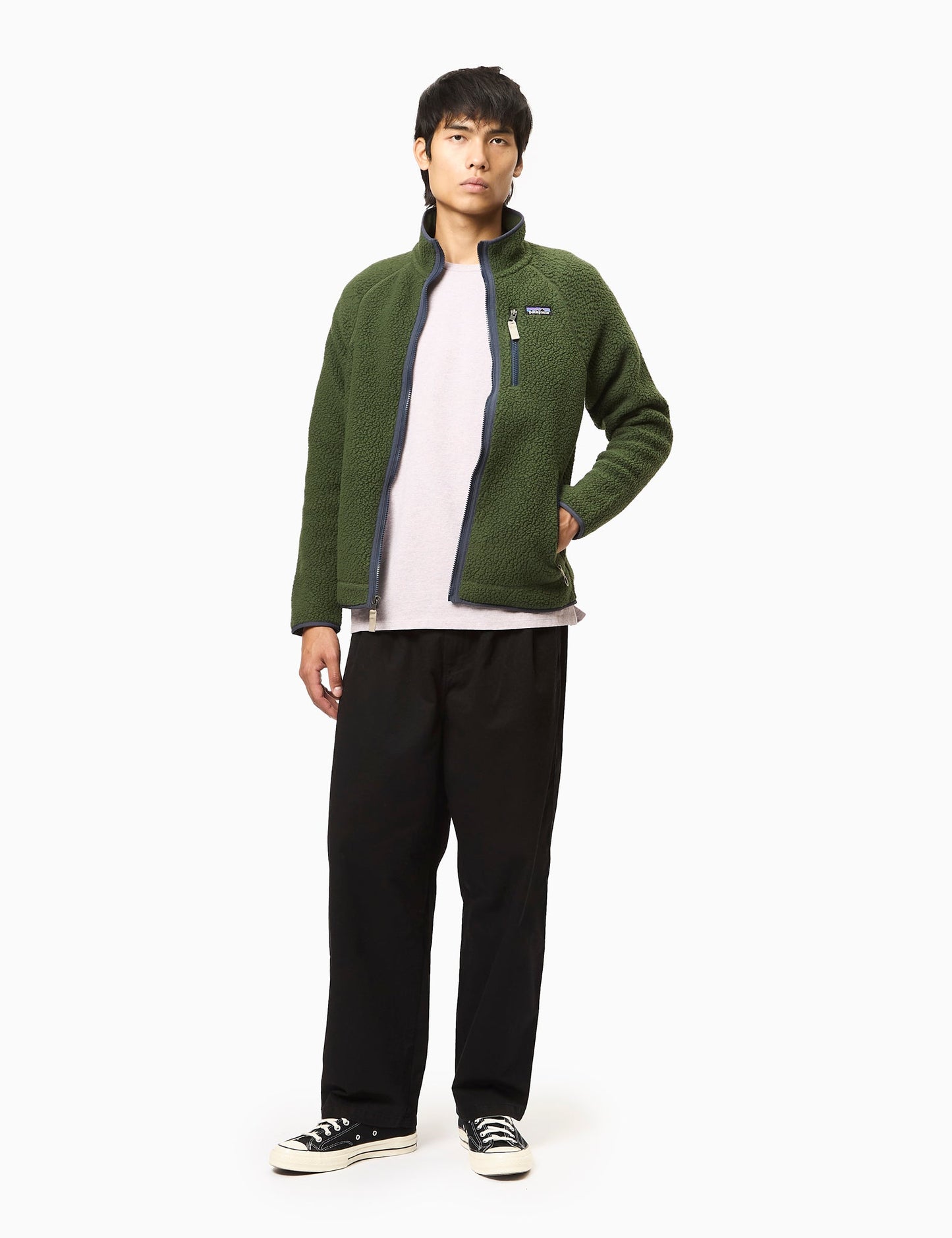 Pata Retro Pile Jacket - Torrey Pine Green