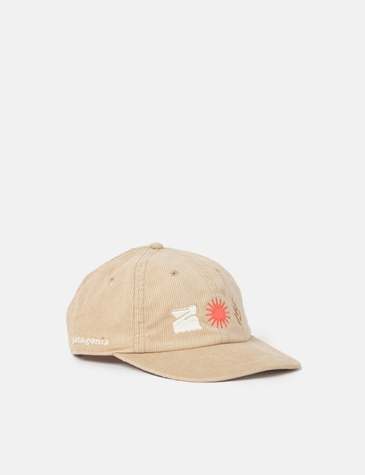 Pata Channel Islands Cord Cap - Oar Tan