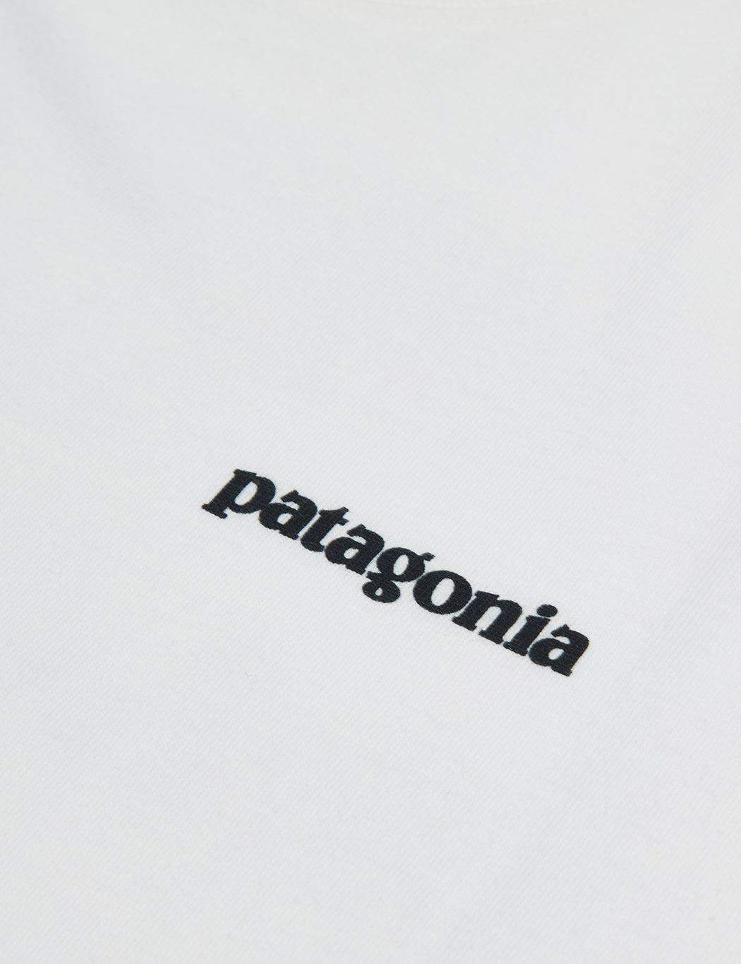 Pata P-6 Logo Responsibili-Tee Long Sleeved T-Shirt - White