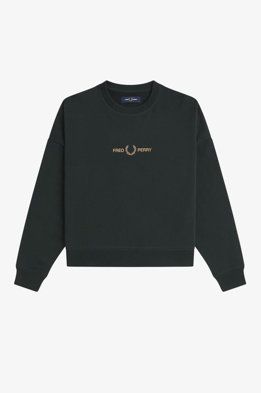 Metallic Branded Sweatshirt