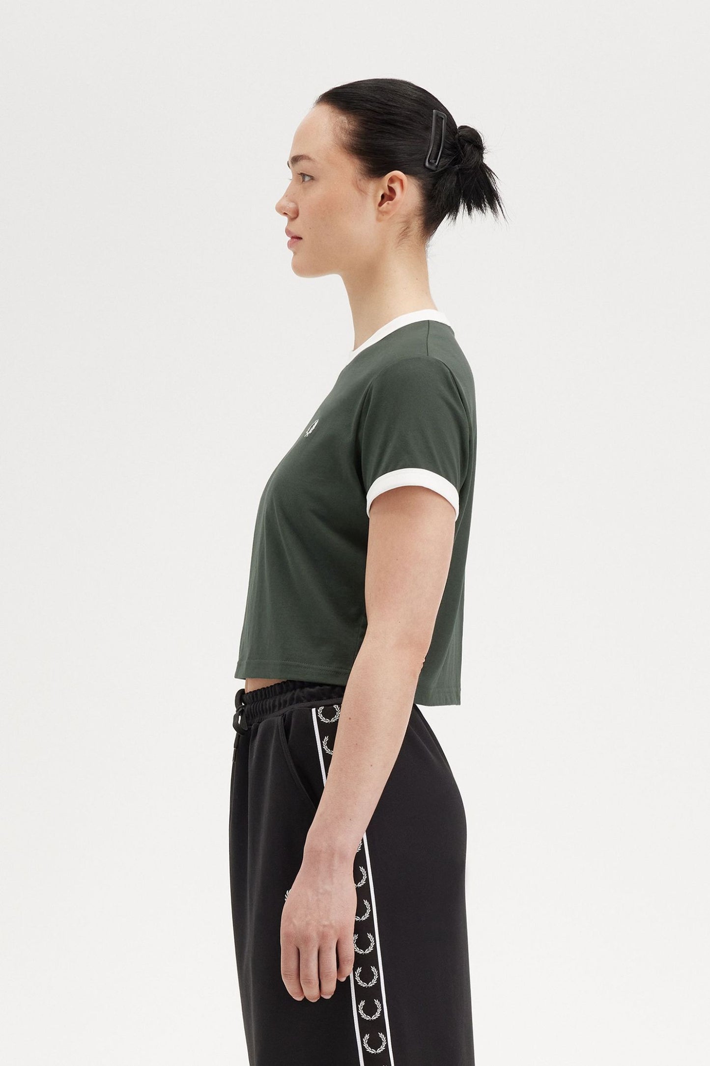 Cropped Ringer T-Shirt