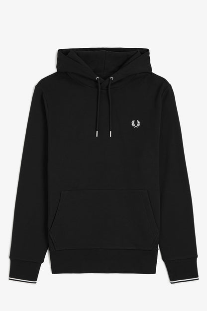 Tipped Hooded Sweatshirt