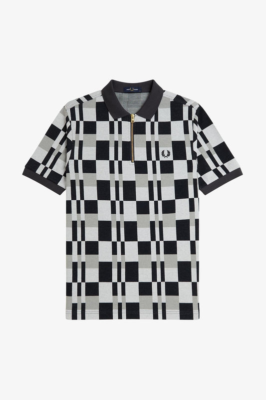 Chequerboard Polo Shirt