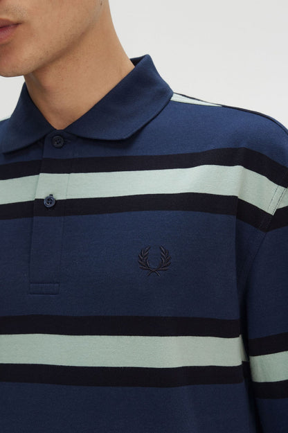 Jersey Stripe Polo Shirt