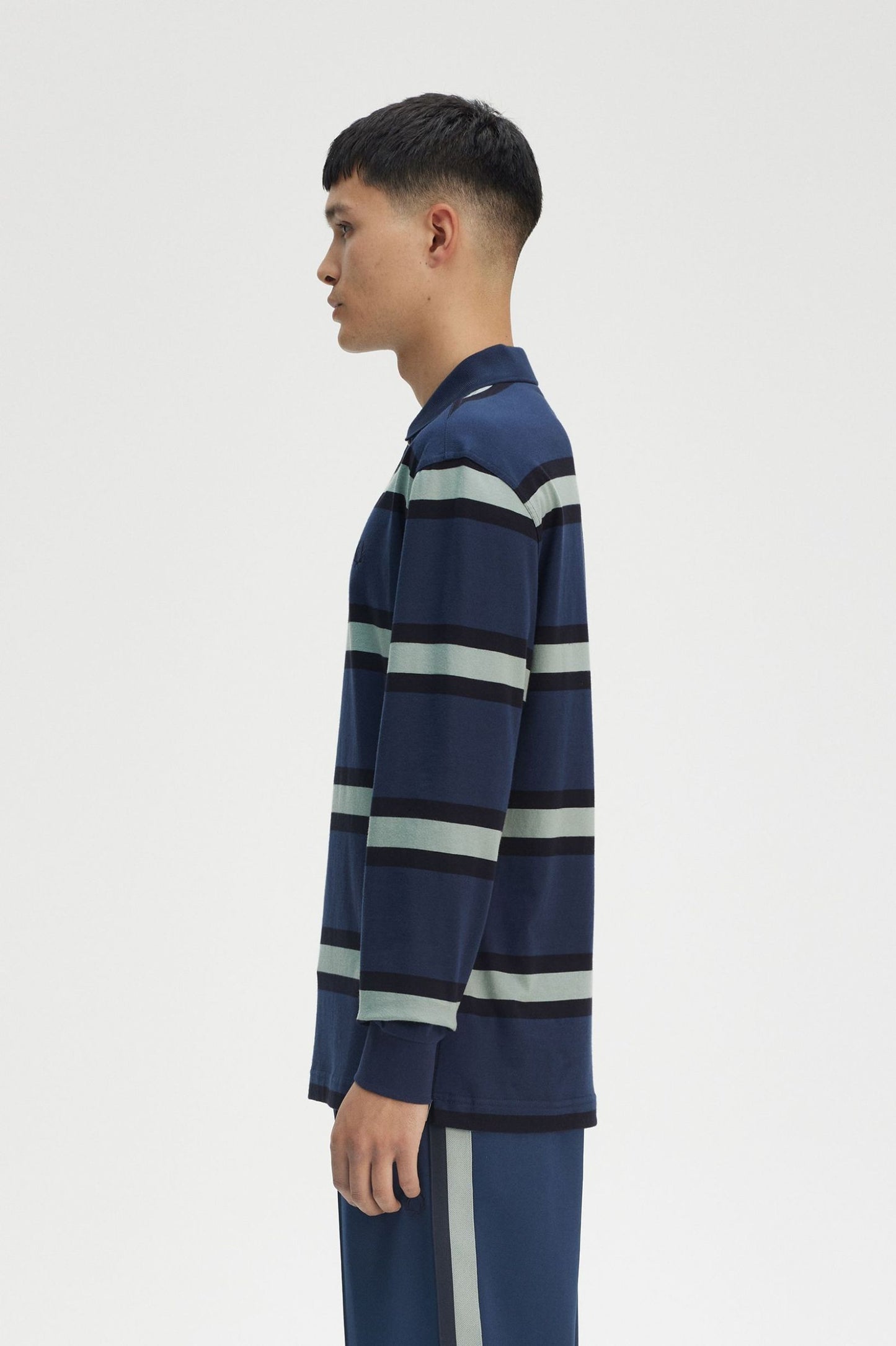 Jersey Stripe Polo Shirt